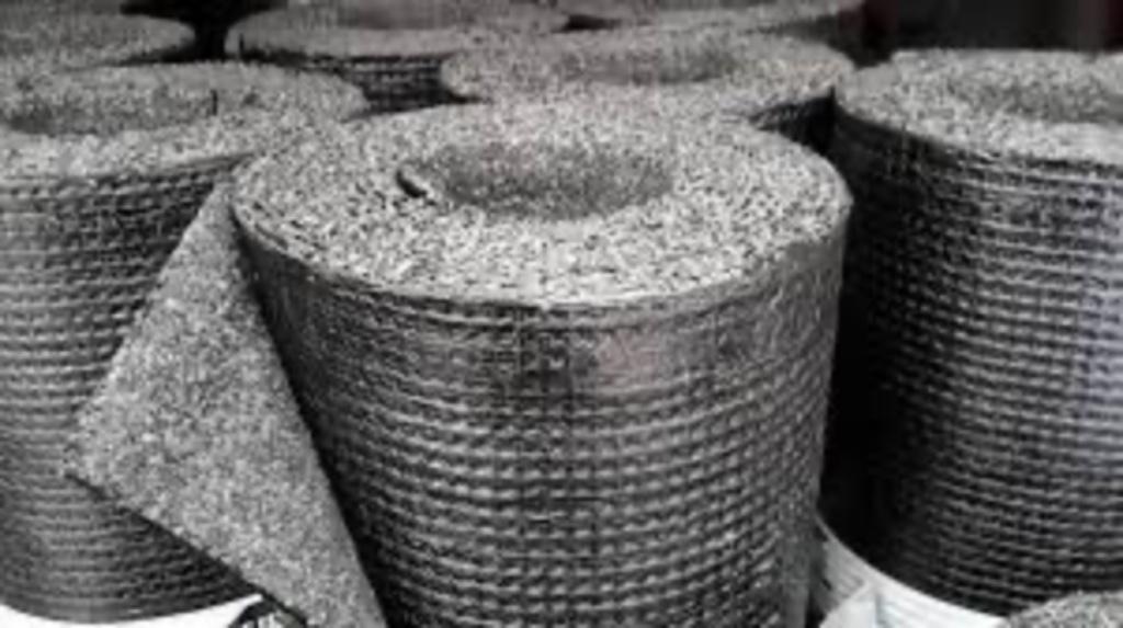 Toplaag polyester inlage 4mm 3,97per meter lei bezand 🔥, Ophalen, Overige materialen, Zwart, Nieuw