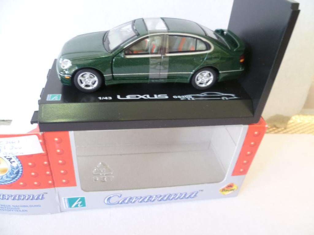 Cararama Lexus GS 300 zwart 1:43 modelauto., Ophalen of Verzenden, Nieuw, Auto, Overige merken