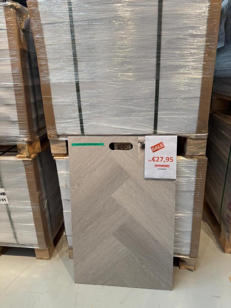 Direct ophalen | PVC Vloer klik visgraat pallets |Utrecht