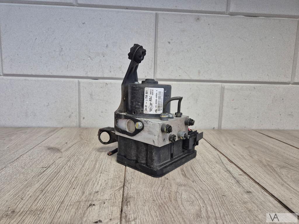 Mini R50 R53 2000 - 2006 abs pomp 6758801 €200 One / Coper, Gebruikt, -, -, Ophalen of Verzenden