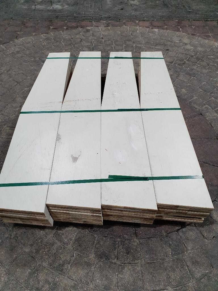 pakket 233 meranti planken gegrond gelamineerd gevingerlast, Ophalen, Planken, Nieuw, Hardhout