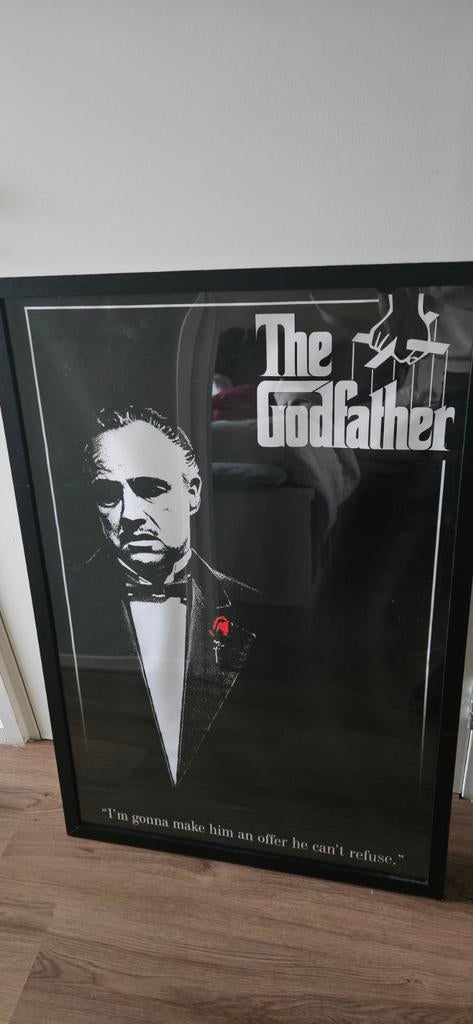 The Godfather Poster, Ophalen, Oorspronkelijke maker, Zo goed als nieuw, 75 cm of meer