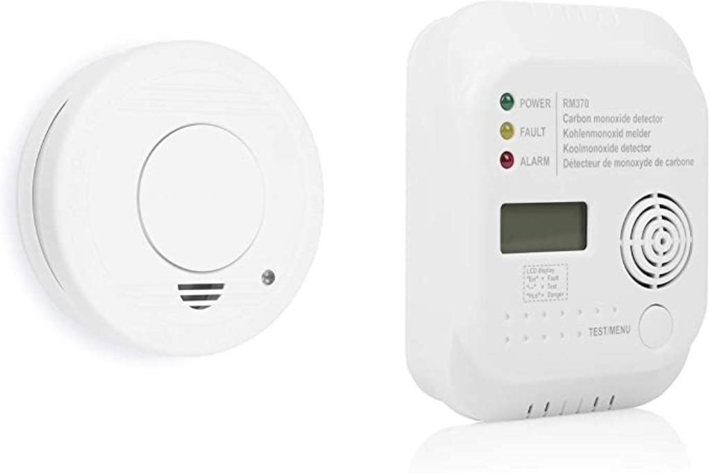 veiligheidsset rookmelder en Koolmonoxide melder, Ophalen of Verzenden, Nieuw, Detector, Sensor of Melder, Rook