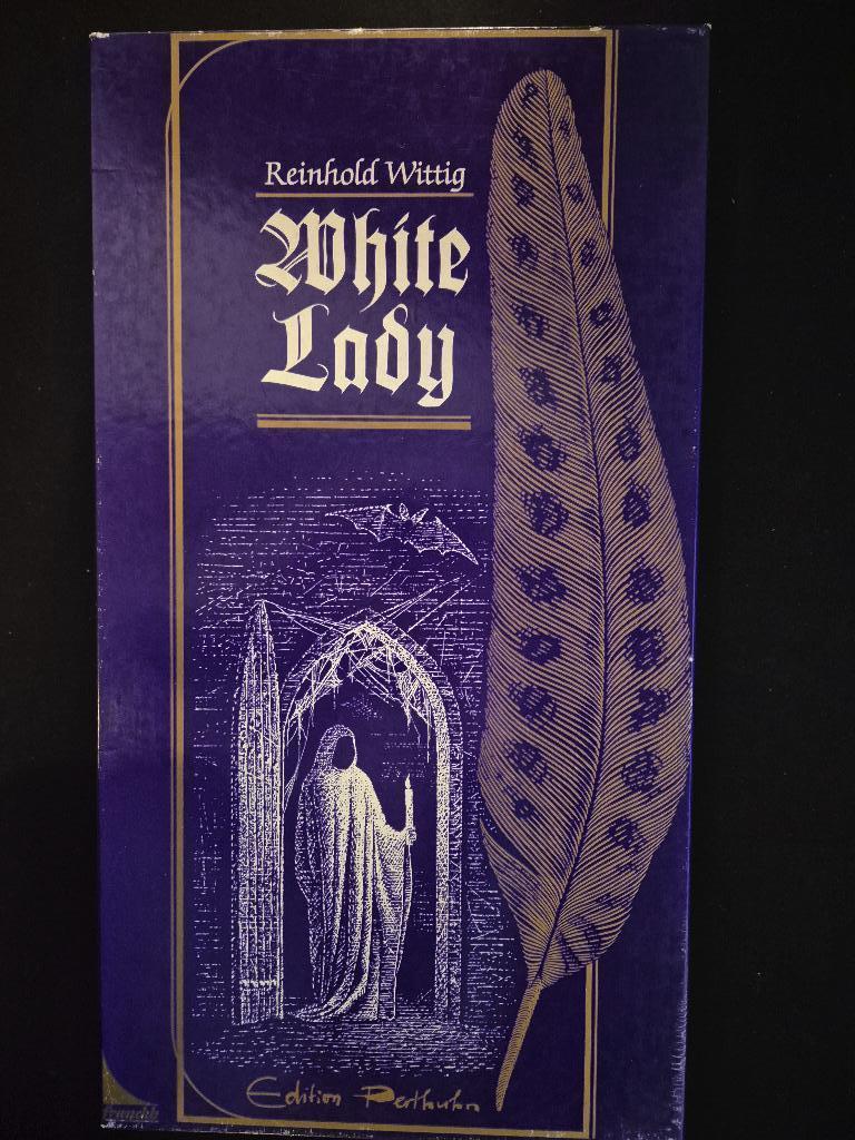 Vintage White Lady (1987) bordspel compleet en in seal!, Vijf spelers of meer, Ophalen of Verzenden, Zo goed als nieuw, Kosmos, 999 games