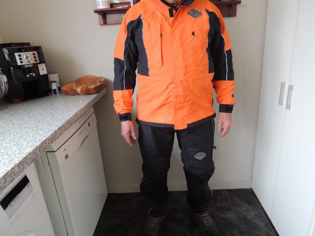 TK, Harley Davidson Gore-Tex Regenpak, Motoren, Kleding | Motorkleding, Combipak, Dames, Harley Davidson, Ophalen of Verzenden