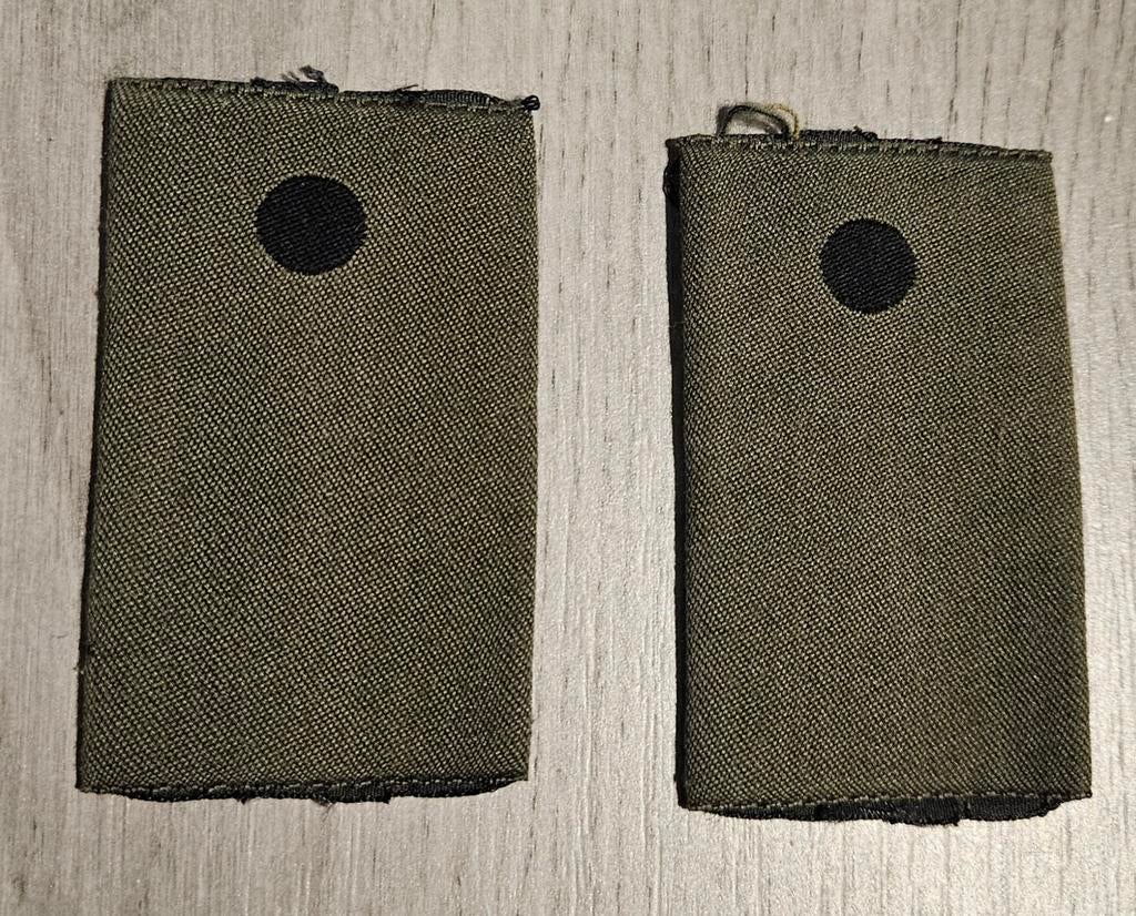 KL set Rangen gevechtstenue Zwart/groen, Verzenden, Landmacht, Nederland, Embleem of Badge
