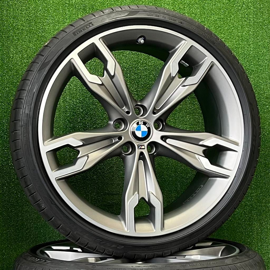 Originele 20 inch BMW 668M velgen met banden 5-serie g30 g31, Auto-onderdelen, Banden en Velgen, Gebruikt, 275 mm, Banden en Velgen