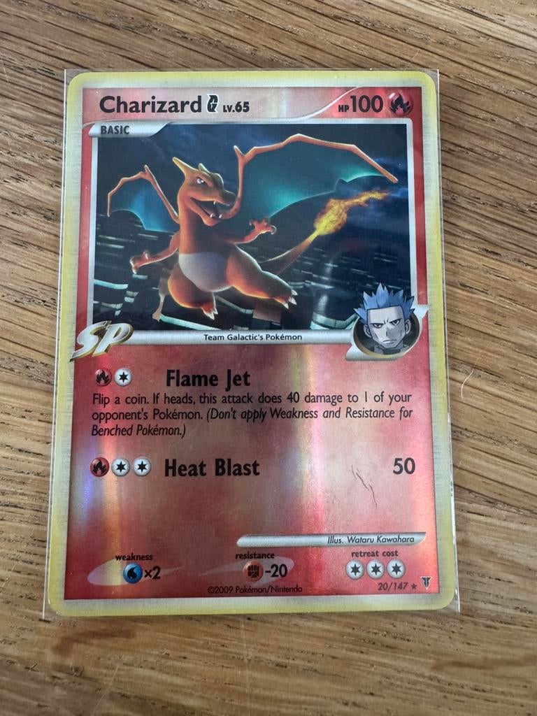 Charizard G Lv.65, Ophalen of Verzenden, Zo goed als nieuw