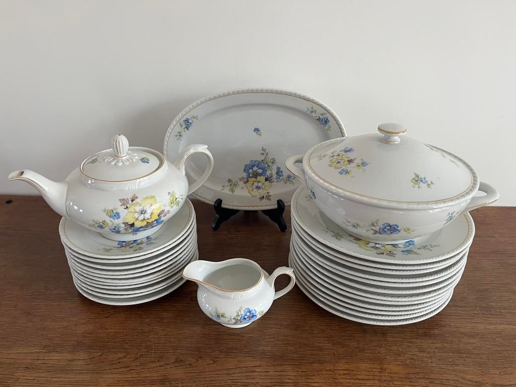Servies Bavaria Bareuther - 29 delig, Antiek en Kunst, Ophalen of Verzenden
