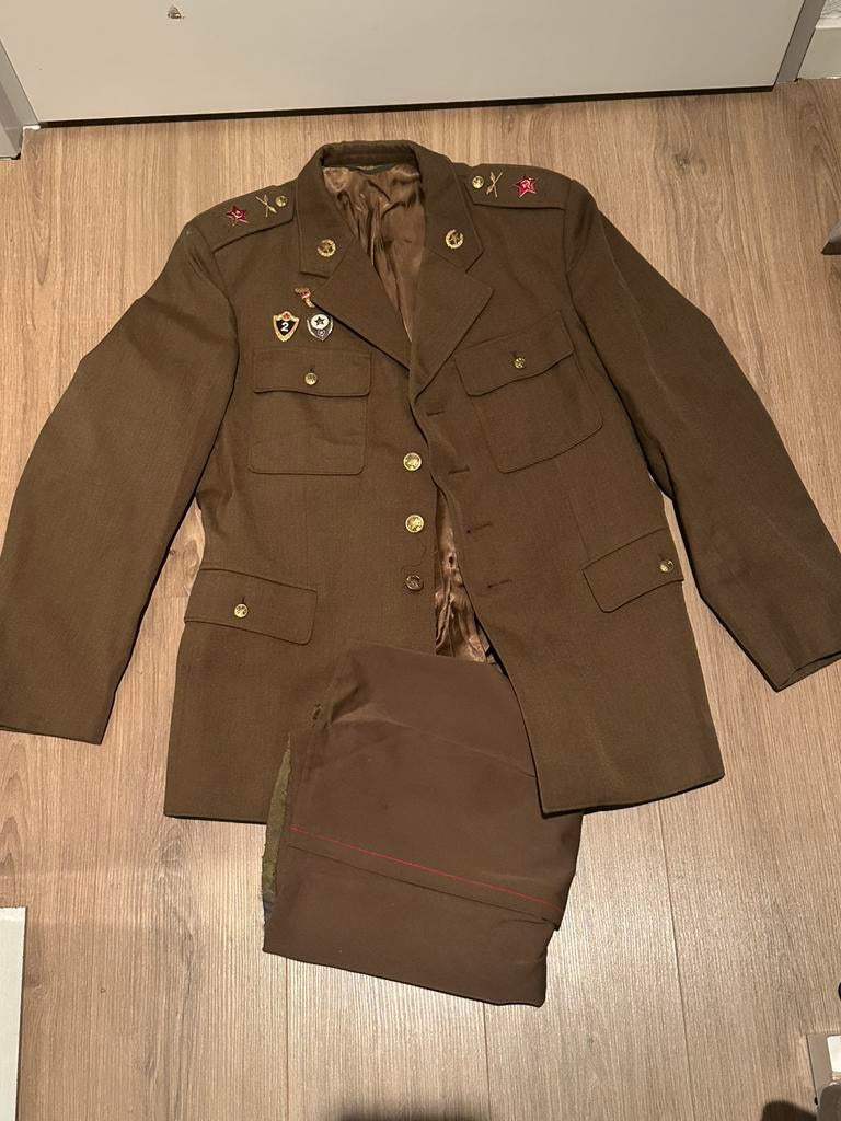 Czechies uniform socialistisch tijdperk, Ophalen of Verzenden, Landmacht, Nederland, Kleding of Schoenen