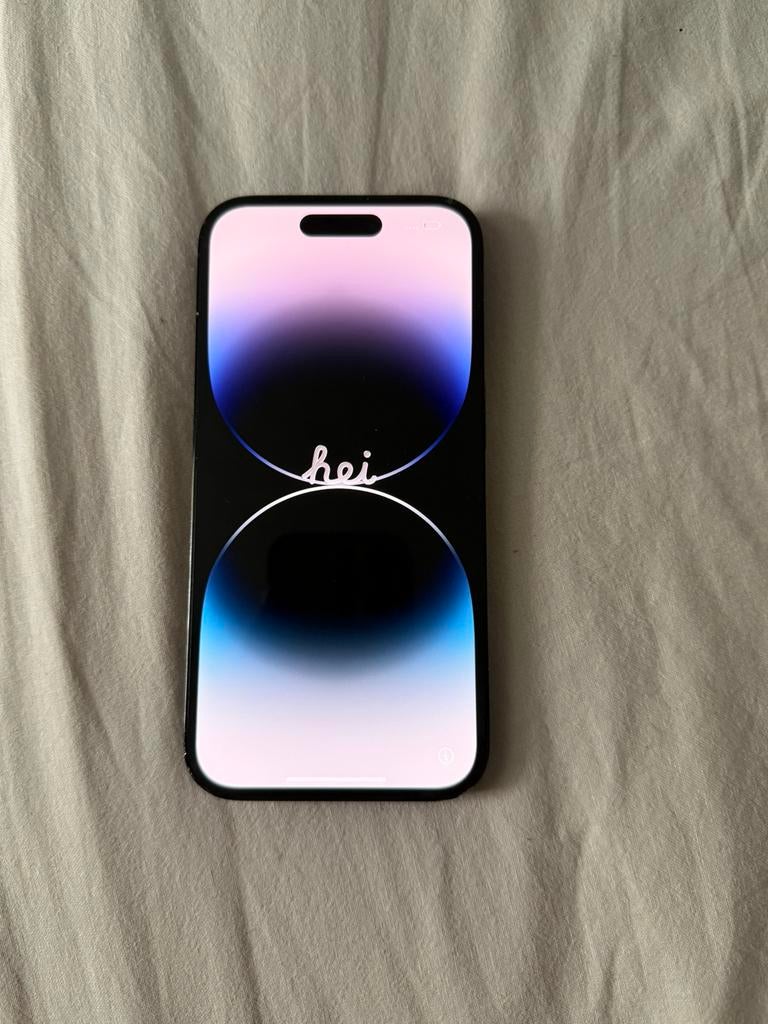 Iphone 14 pro 128gb space black, Telecommunicatie, Mobiele telefoons | Apple iPhone, Ophalen, Zwart, Zo goed als nieuw, Zonder simlock