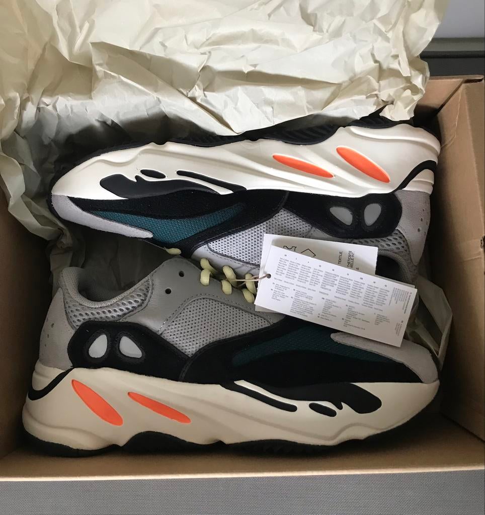 Yeezy boost 700 wave runner, Ophalen, Wit, Nieuw, Sneakers of Gympen