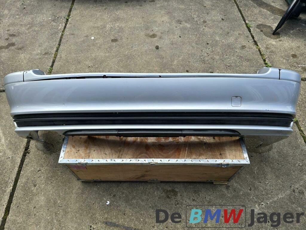 Achterbumper zilver BMW 3-serie Touring E46 51120007631, Gebruikt, Ophalen of Verzenden, Achter, Bumper
