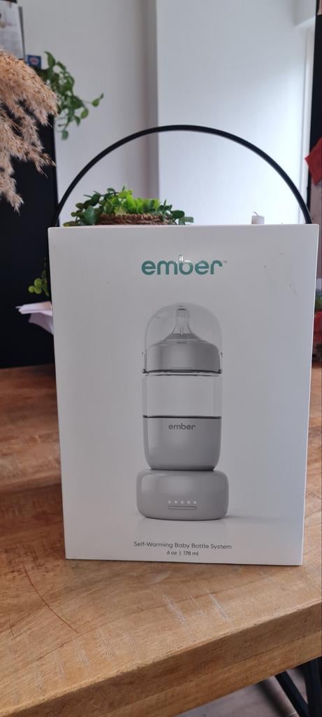 Ember Flessenwarmer - Perfect voor onderweg!, Kinderen en Baby's, Babyvoeding en Toebehoren, Zo goed als nieuw, Flessen- of potjesverwarmer