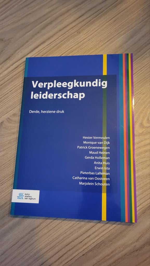 Verpleegkundig Leiderschap - Derde, herziene druk, Boeken, Zo goed als nieuw, Hester Vermeulen e.a., Alpha, HBO