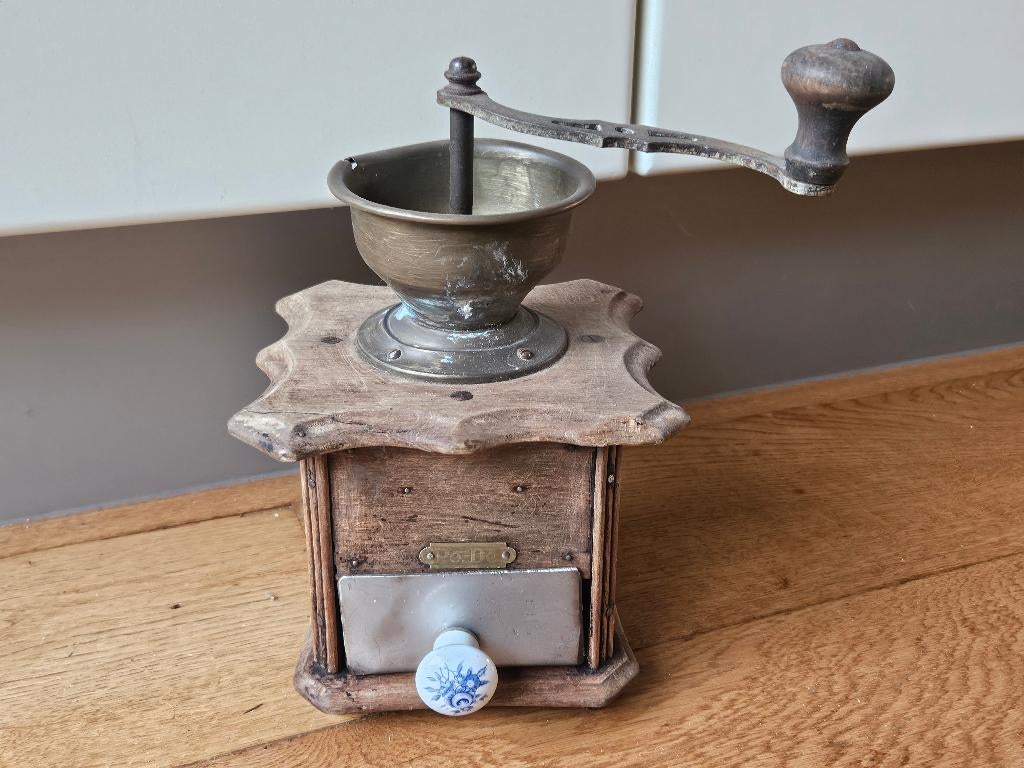 Vitage Pede koffiemolen, Antiek en Kunst, Curiosa en Brocante, Ophalen of Verzenden