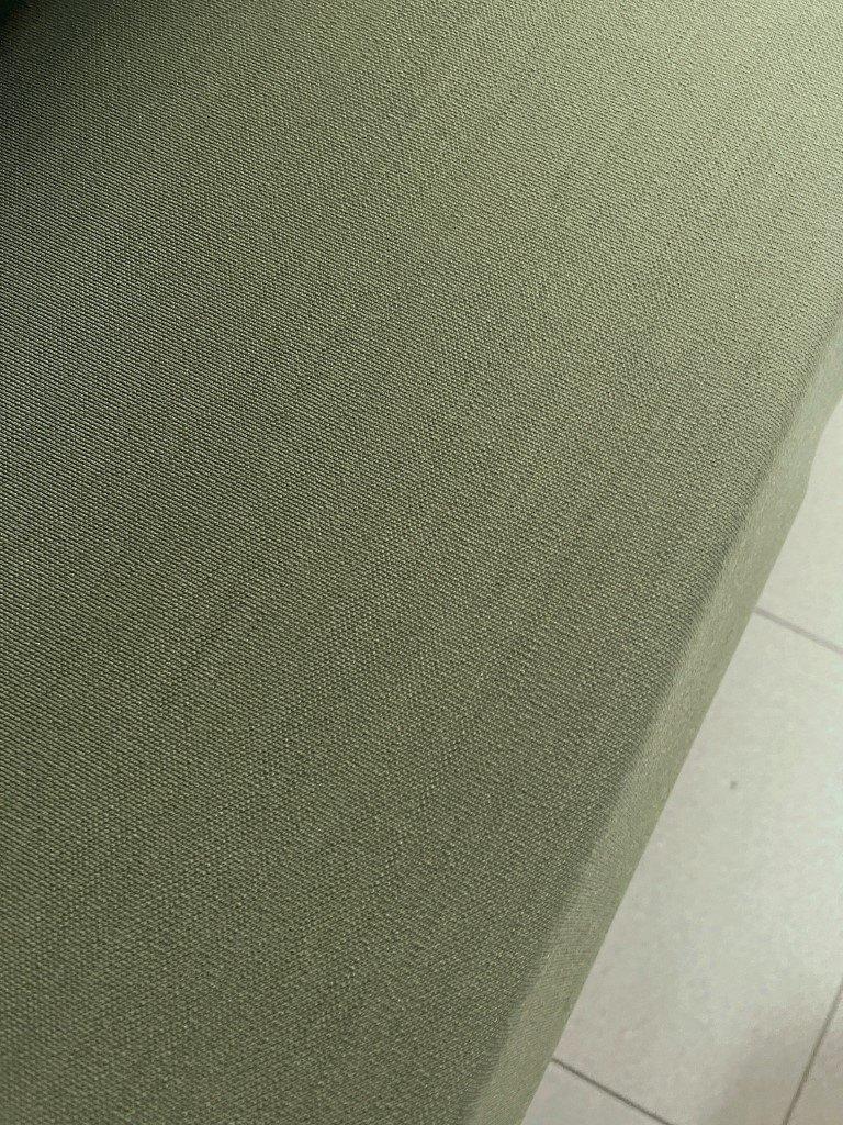 Kvadrat Febrik Uniform Melange zachtgroen 20 mtr meubelstof, Hobby en Vrije tijd, Stoffen en Lappen, Wol, 120 cm of meer, Ophalen of Verzenden