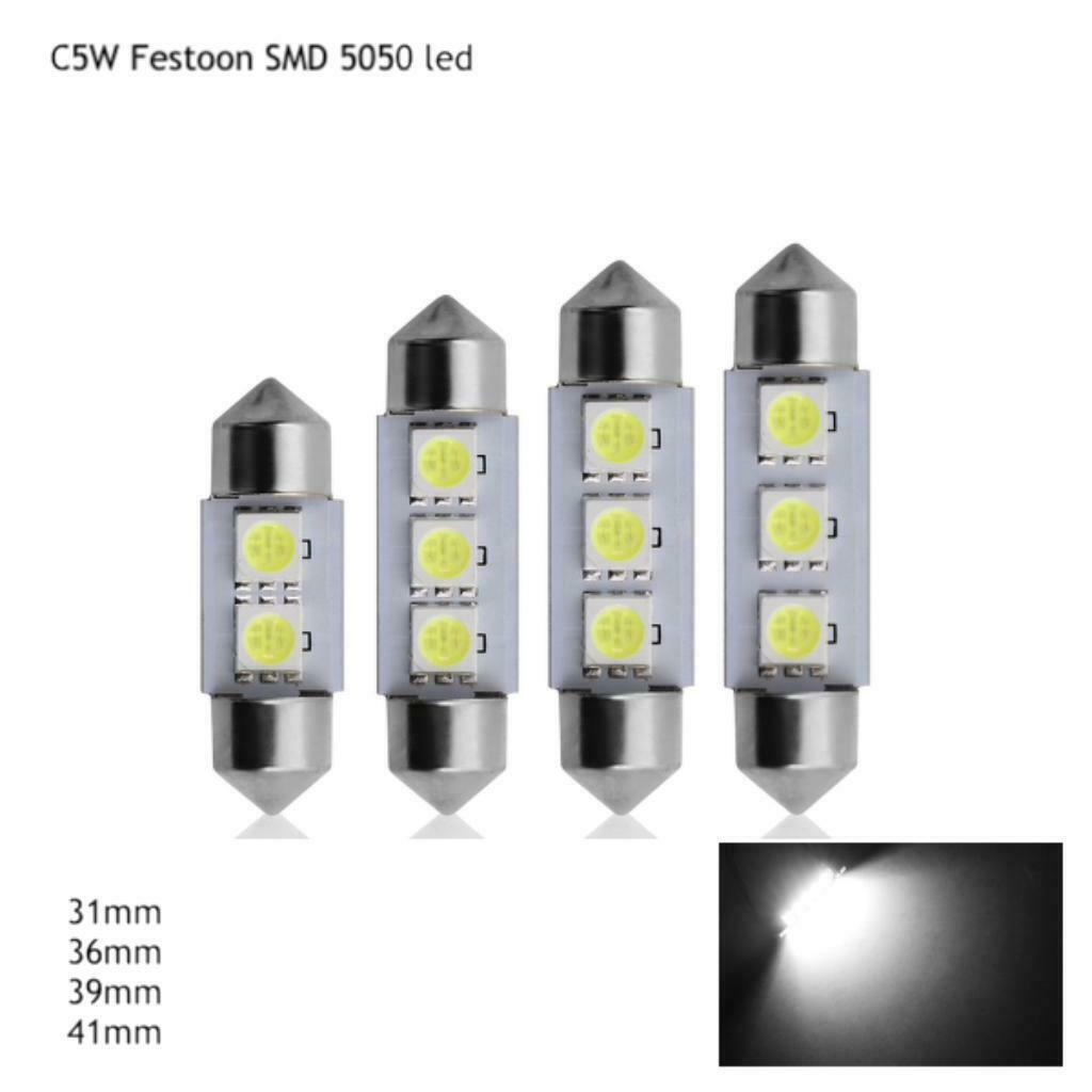 SMD LED C5W FESTOON BUISLEDLAMP WIT 36  of 39 MM, Ophalen of Verzenden, Nieuw, Overige automerken