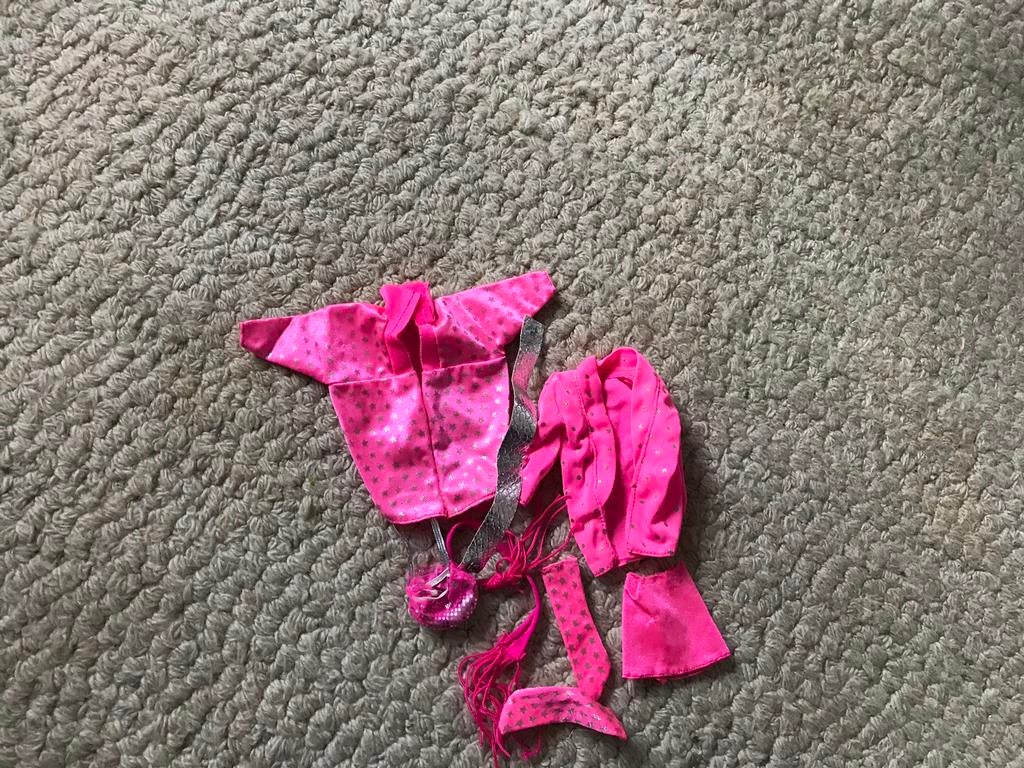 Vintage kleertjes barbiepop, Ophalen of Verzenden, Zo goed als nieuw