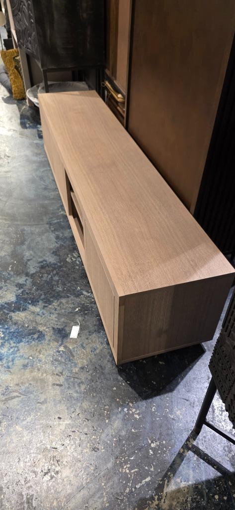 Tv-Meubel Eikenhout 200cm - taupe| Showmodel, Bornsestraat, Eikenhout, JaRa, Jarameubeloutlet@hotmail.com