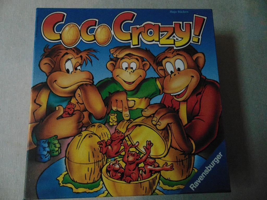Coco Crazy Spel van Ravensburger, Vijf spelers of meer, Ophalen of Verzenden, Gebruikt, Ravensburger