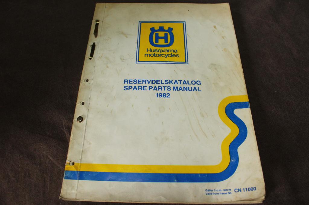 Husqvarna 1982 spare parts manual frame no. CN WN XN 11000, Ophalen of Verzenden, Overige merken