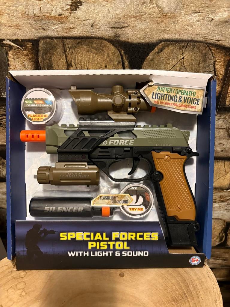 Special Forces speelgoed pistool, Ophalen of Verzenden, Nieuw, Jongen of Meisje