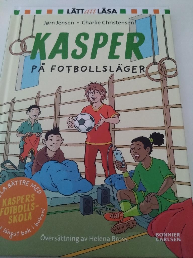 Kasper på fotbollsläger #Lätt att läsa på svenska/zweeds#, Ophalen of Verzenden, Zo goed als nieuw, Fictie algemeen