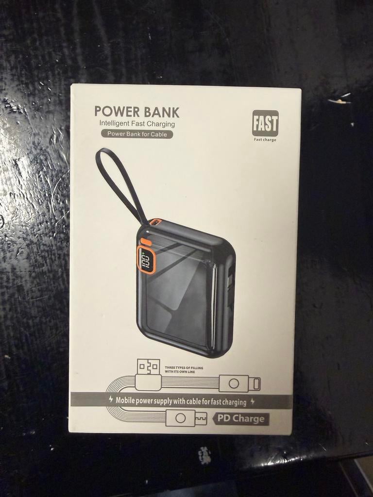 Fast Charging Powerbank 5000mAh met Display, Ophalen of Verzenden, Nieuw
