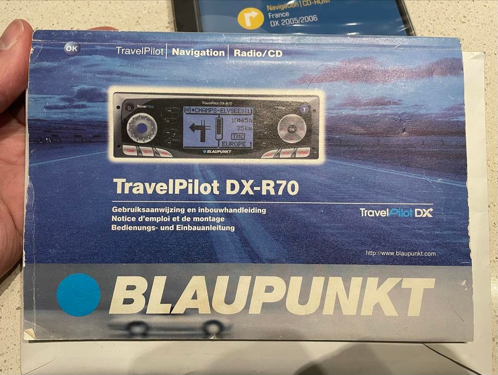 Blaupunkt TravelPilot DX-R70 Navigatiesysteem, Ophalen of Verzenden, Gebruikt