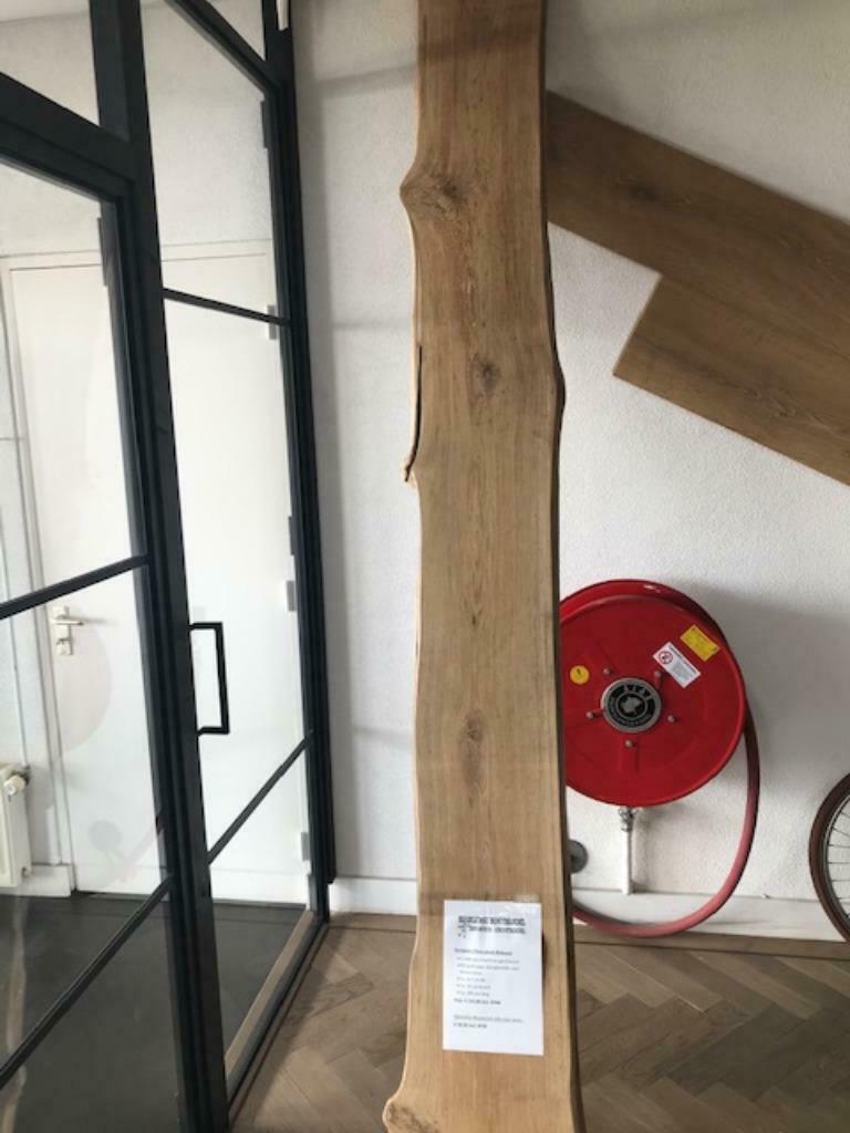 eiken schaaldelen boomstam tafel, Ophalen of Verzenden, Nieuw