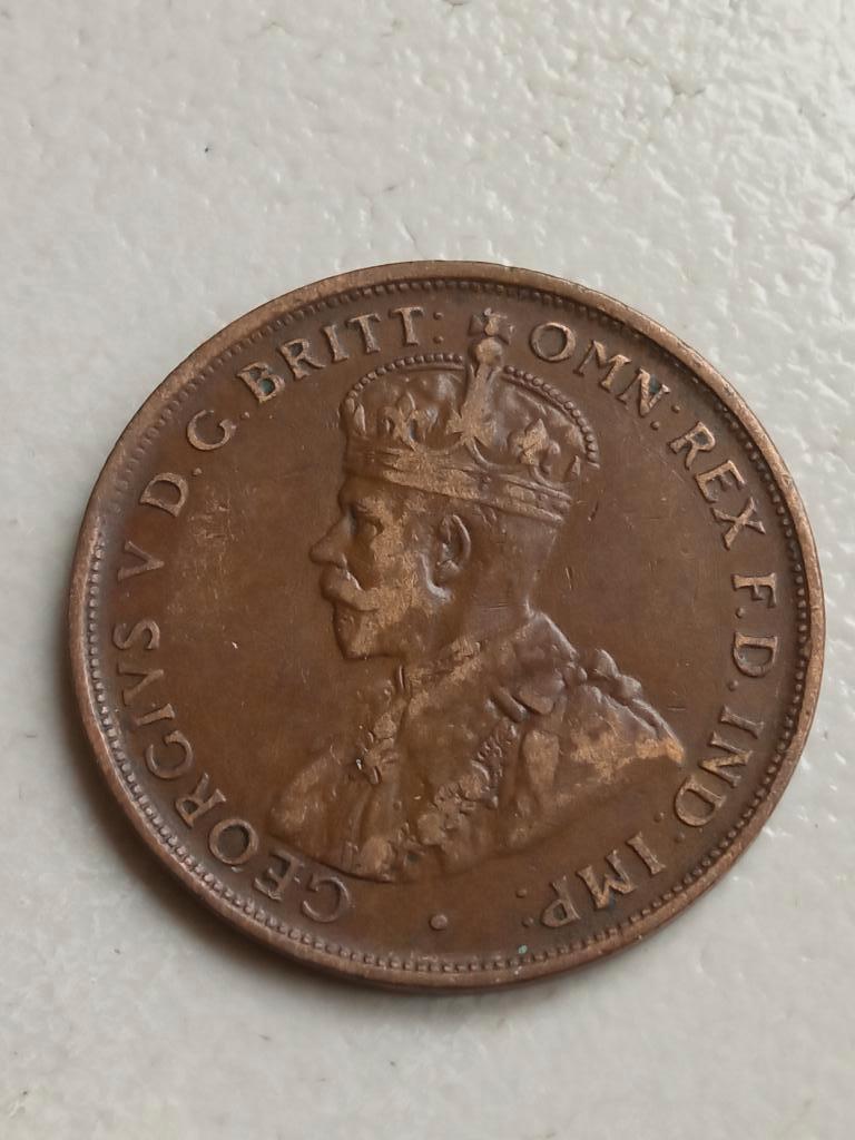 Australië 1 penny 1919, Ophalen of Verzenden, Losse munt