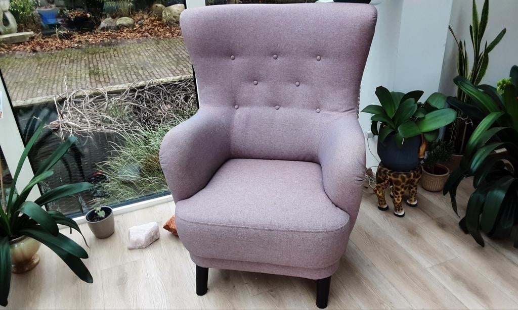 Woonexpress fauteuil NETERSEL, Ophalen, Minder dan 75 cm, Zo goed als nieuw, 75 tot 100 cm