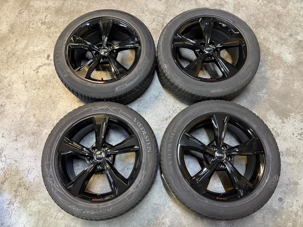 ✅ 19 inch Audi Sport Winterset RS Q5 Q3 velgen 5x112 velgen, Auto-onderdelen, Banden en Velgen, Gebruikt, Banden en Velgen, Winterbanden