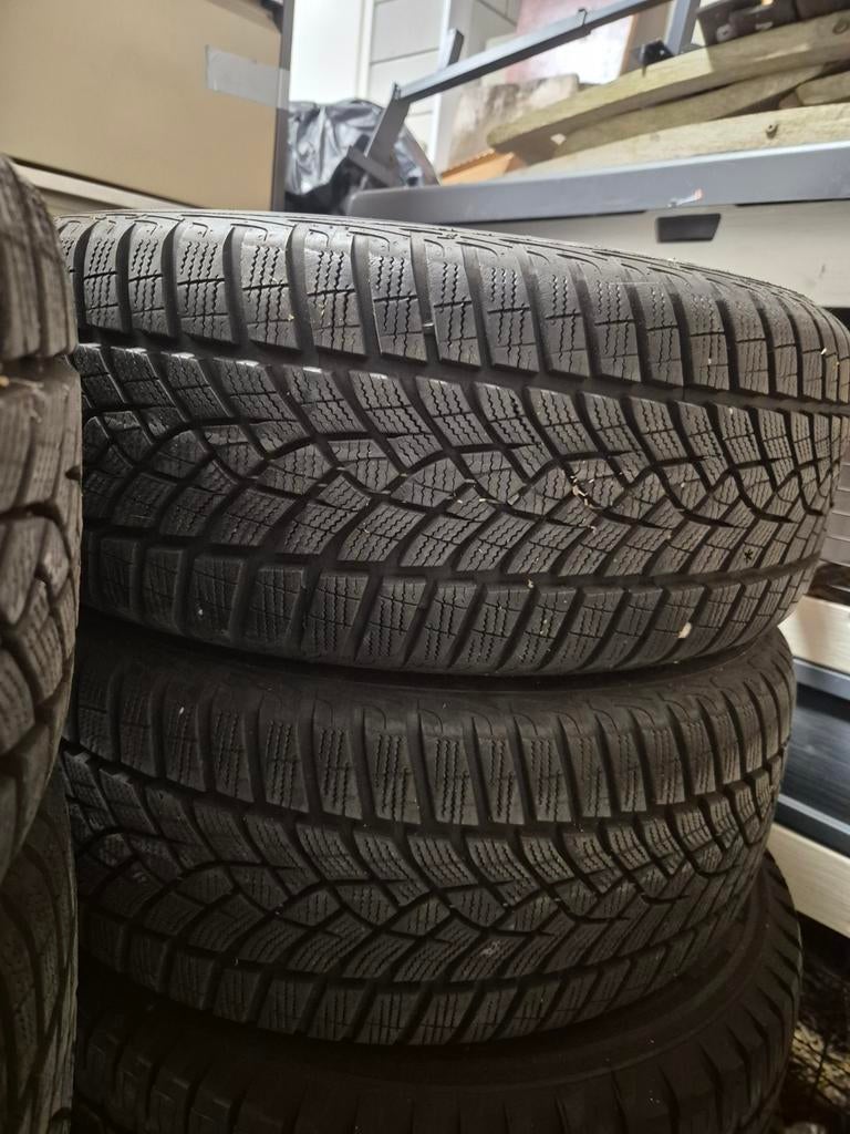 4x Winterbanden met Velg, Ophalen, Gebruikt, Banden en Velgen, Winterbanden