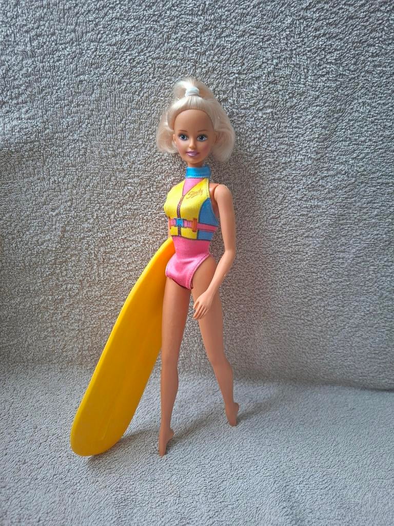 Sindy Swimming Doll, Ophalen of Verzenden, Zo goed als nieuw, Pop