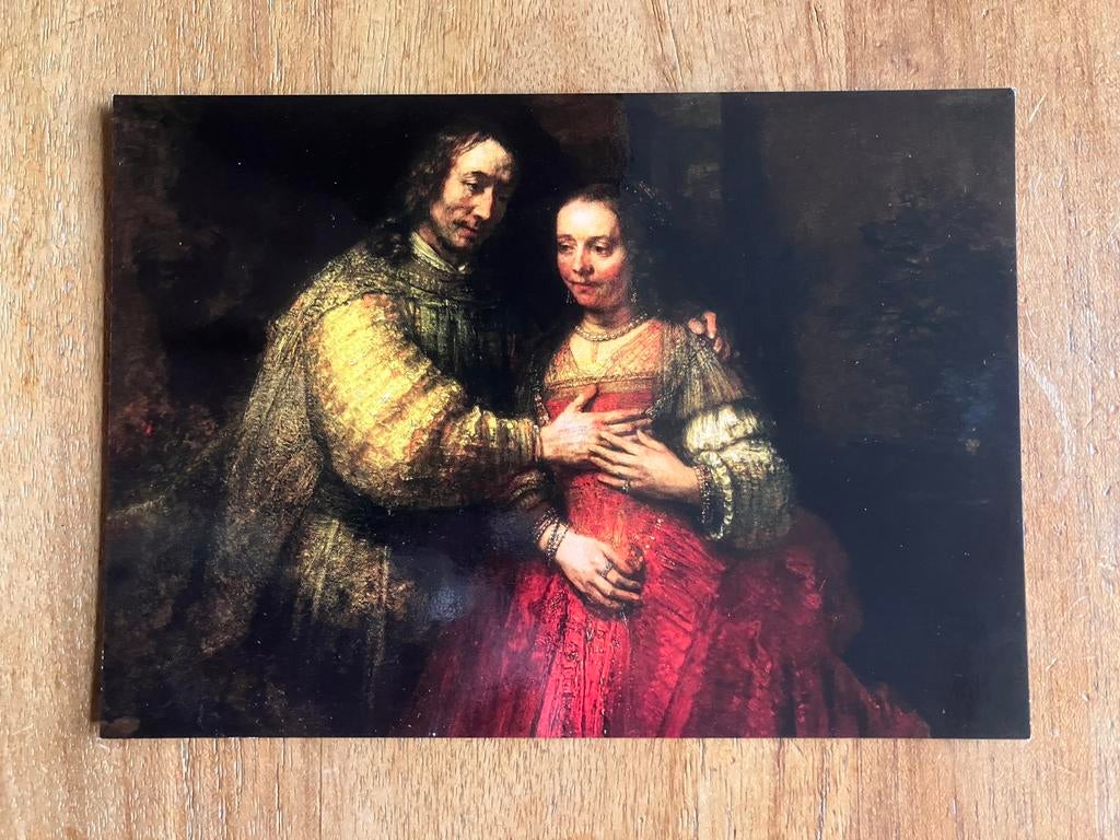Rembrandt van Rijn - Het Joodse bruidje, Verzamelen, Ophalen of Verzenden, 1980 tot heden, Ongelopen, Feest(dag)