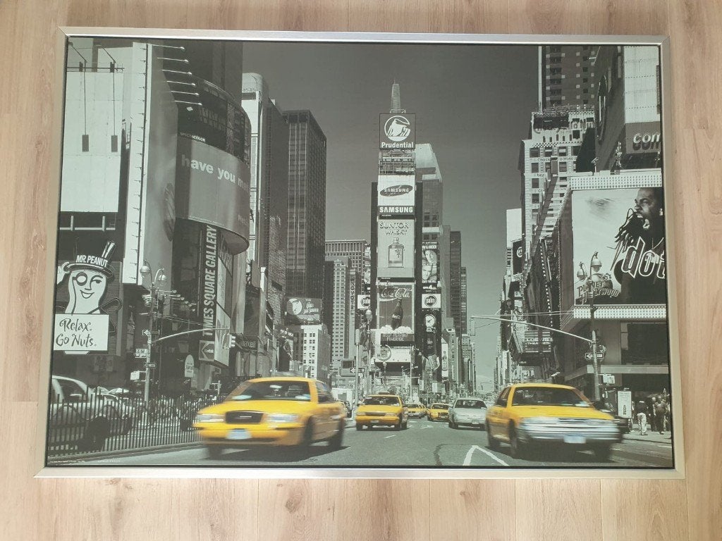 Grote fotoposter New York, 125 cm of meer, Ophalen of Verzenden, Zo goed als nieuw, Foto of Poster