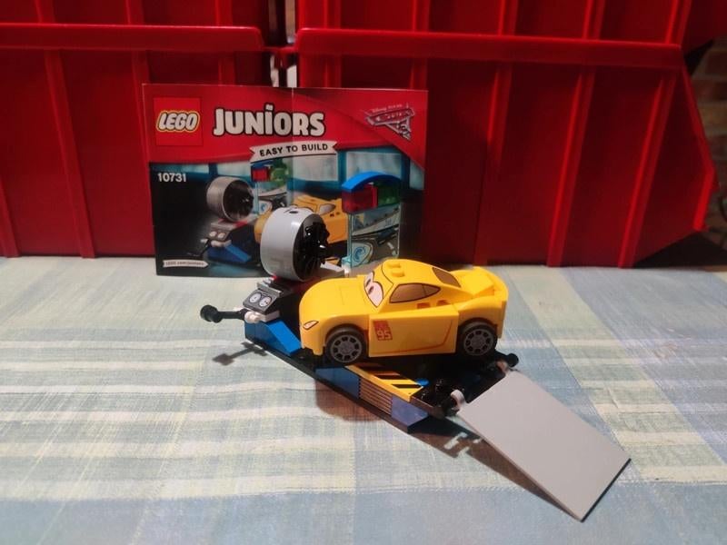 Lego Cars Cruz Ramirez race simulator 10731, Gebruikt, Overige thema's, Lego, Ophalen of Verzenden