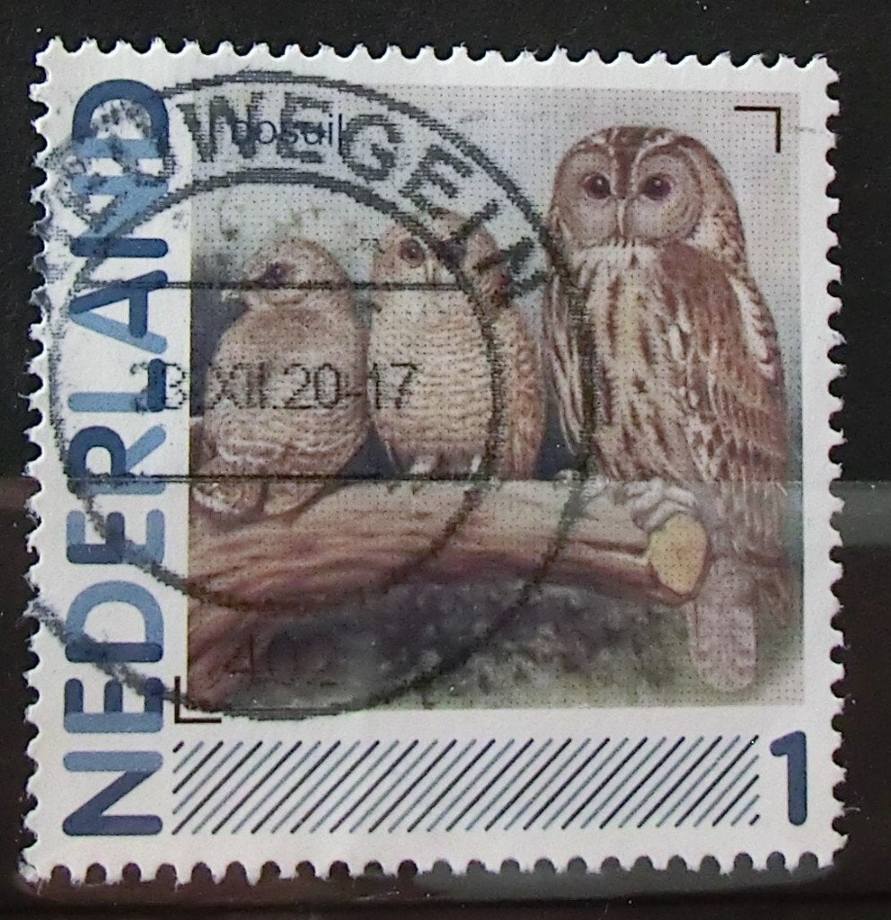 persoonlijke postzegel, Vogels, gest (lees aub), Ophalen of Verzenden, Na 1940, Gestempeld
