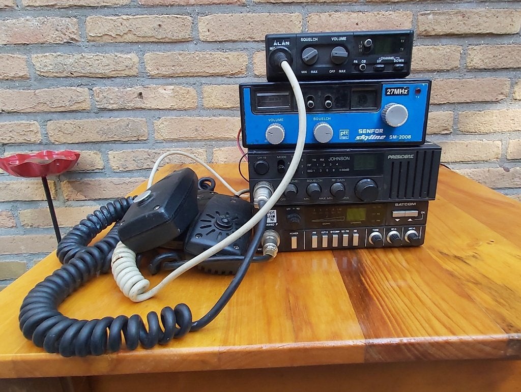 27 mc, Ophalen of Verzenden, Gebruikt, Zender en Ontvanger