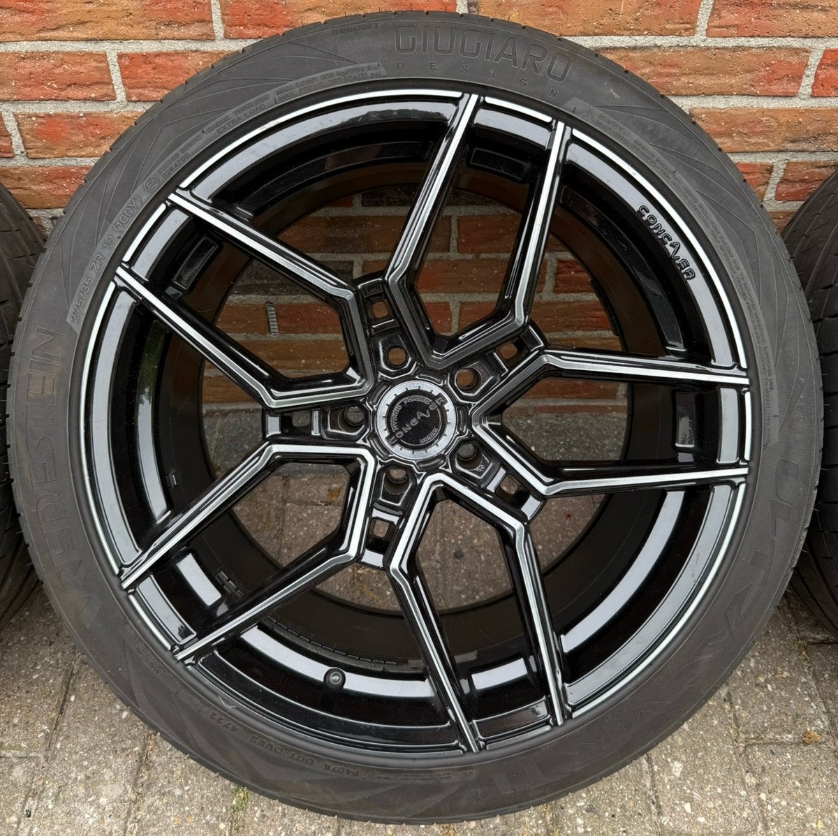 ✅ Originele Concaver Velgen + A merk banden A7 RS4 RS5 M3, Gebruikt, 275 mm, Banden en Velgen, Personenwagen