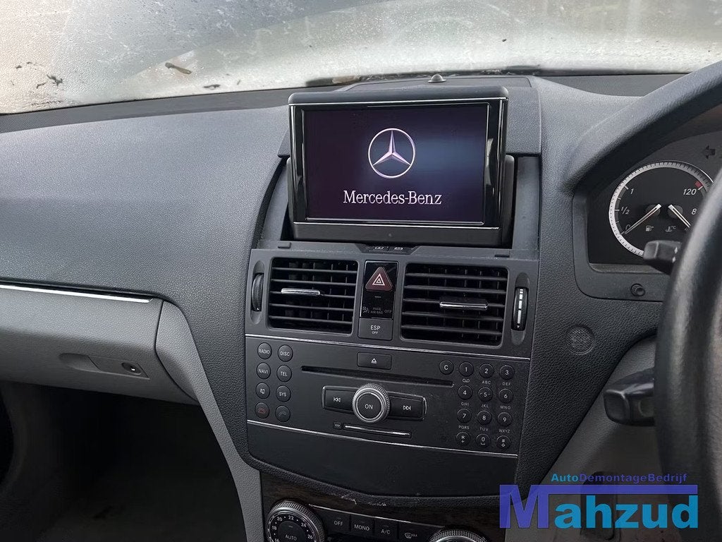 MERCEDES C KLASSE W204 Navigatie radio scherm 2007-2011, Gebruikt, Mercedes-Benz AG, Mercedes-Benz, Ophalen of Verzenden
