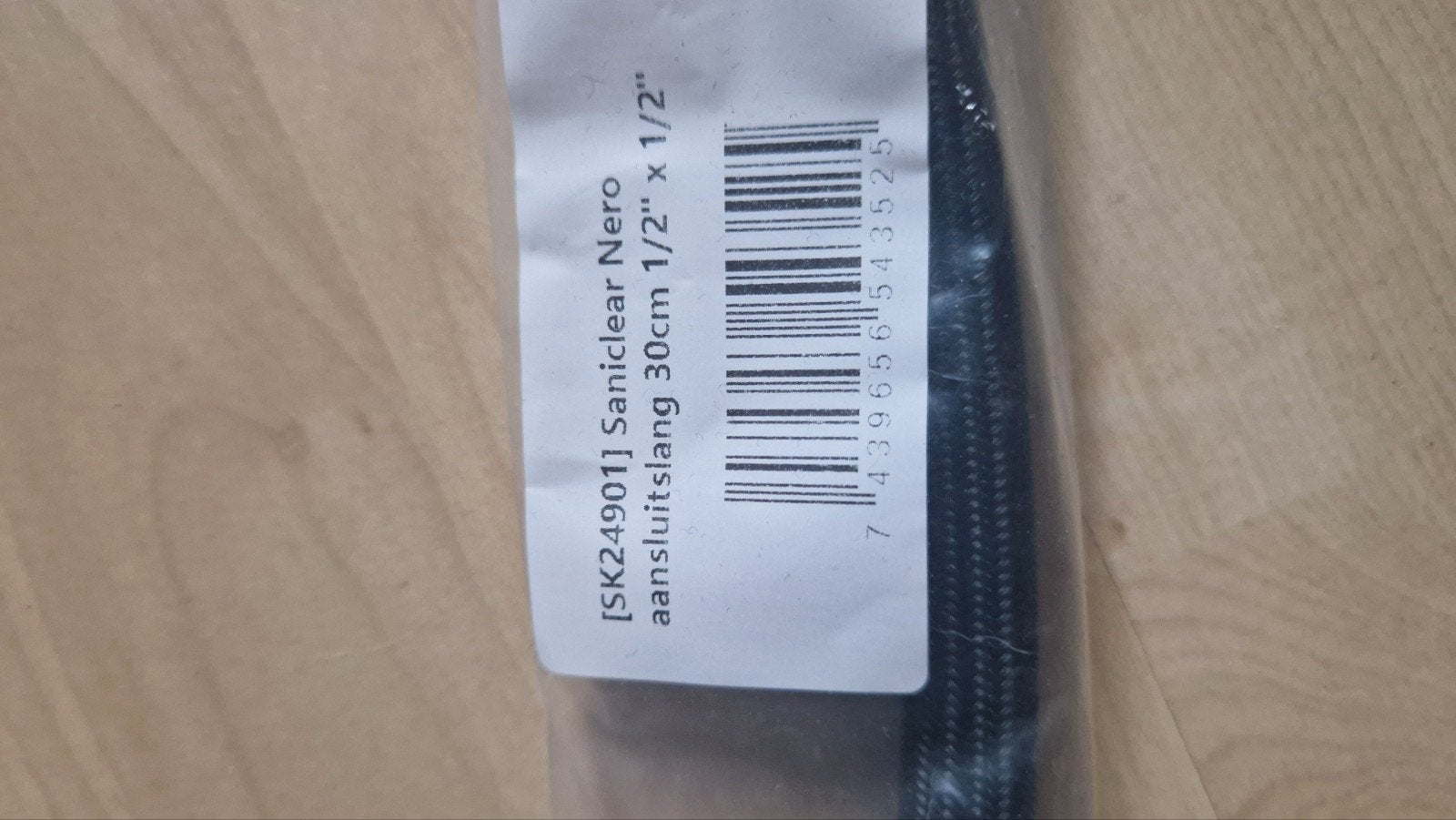 Saniclear Nero aansluitslang 30cm 1/2" x 1/2", Ophalen of Verzenden, Nieuw, Overige typen