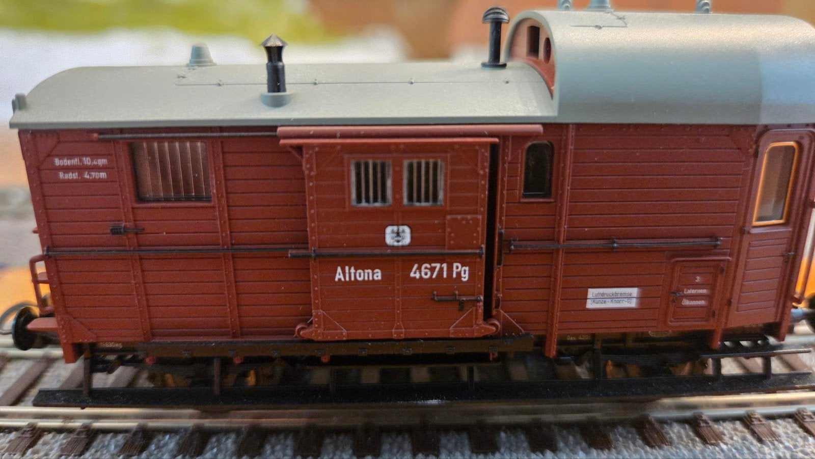 Fleischmann 5857 K Wagon Altona 4671 Pg, Hobby en Vrije tijd, Gelijkstroom, Fleischmann, Ophalen of Verzenden, Nieuw
