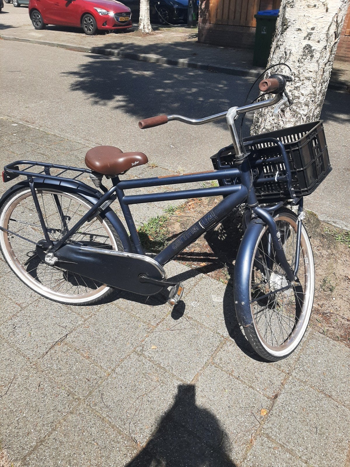 Cortina fiets zwart, 26 inch, goed voor tweede ronde, Ophalen, Gebruikt, Overige merken