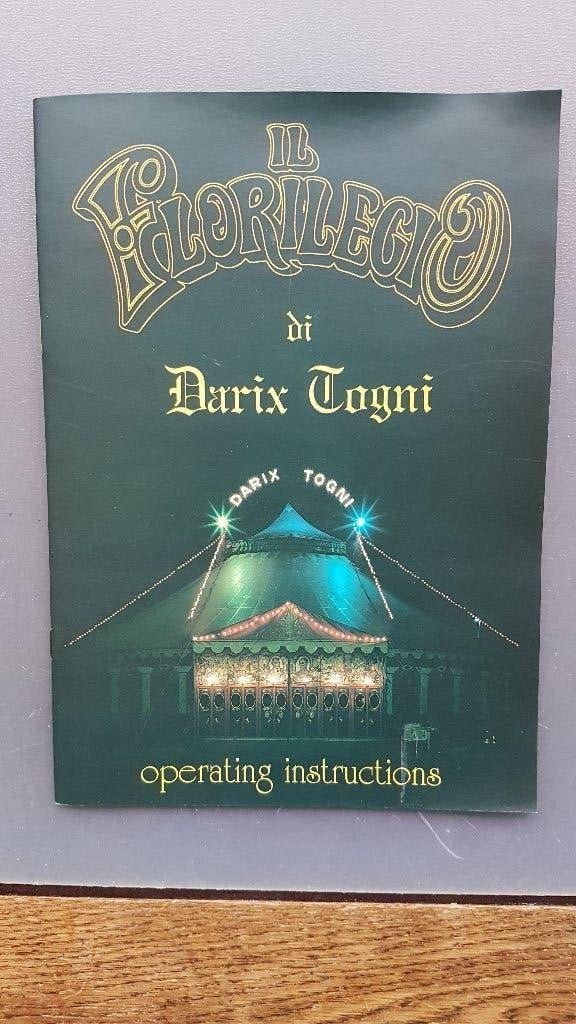 Circus/ verzamelaarspakket IL Florilegio/ Darix Togni, 1994., Verzamelen, Ophalen of Verzenden, Zo goed als nieuw
