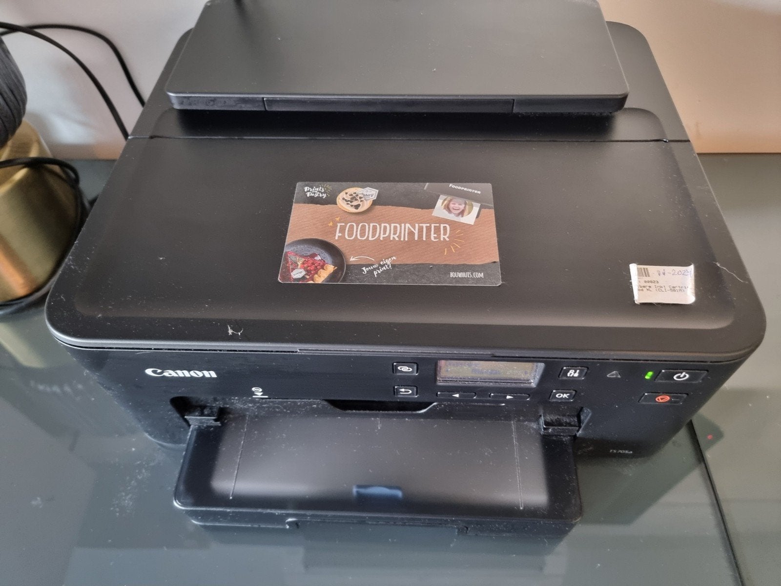 Canon TS705 Foodprinter - Zo goed als nieuw, Computers en Software, Printers, Canon, Inkjetprinter, All-in-one, Draadloos