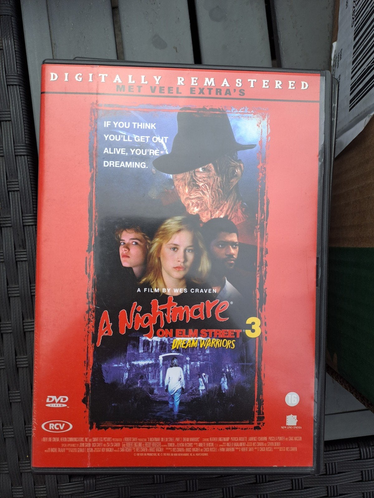 nightmare on elmstreet 3 (dvd), Vanaf 16 jaar, Ophalen of Verzenden, Zo goed als nieuw, Stand-up of Theatershow