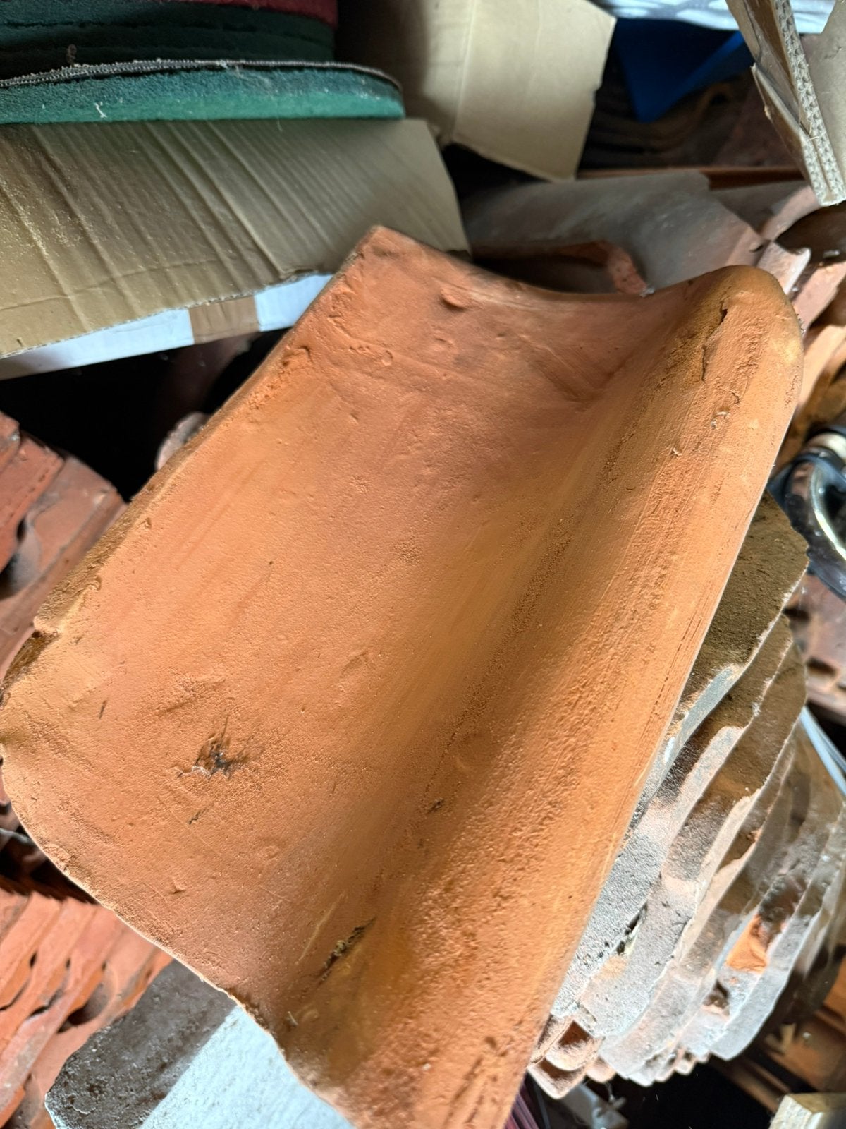 Oude dakpannen, Ophalen, Gebruikt, Steen of Klei, 15 m² of meer